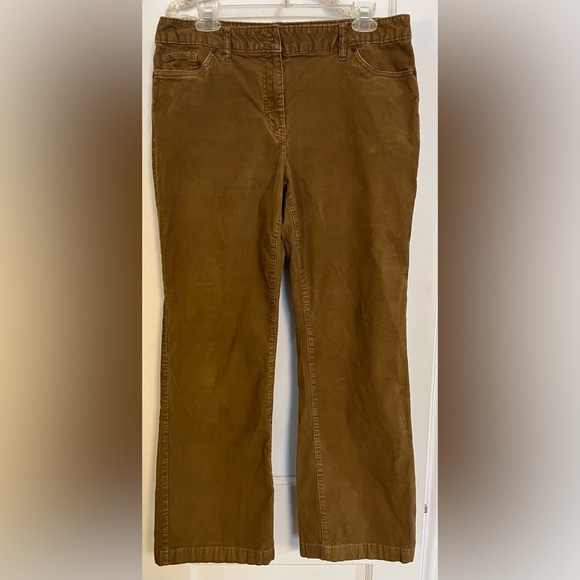 Lands’ End Women’s Tan Corduroy Pants - Picture 9 of 10